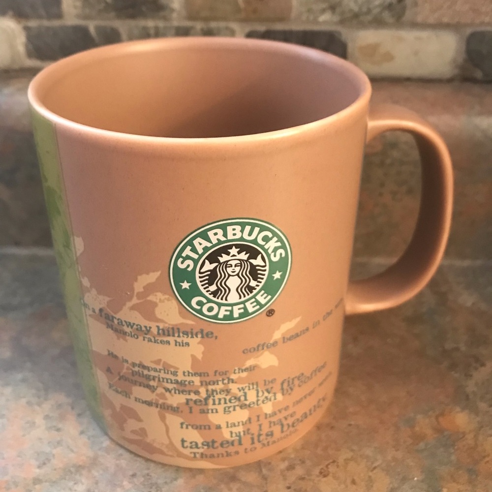 Starbucks Coffee Mug - The origin of the coffee bean
